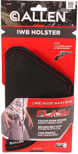 Allen Company Flash Inside The Belt Holster, Size 00 - Black